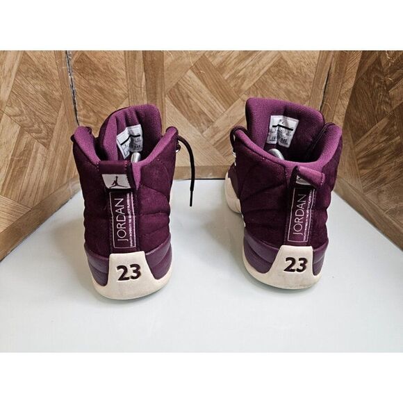 Jordan Men\'s 12 Retro Bordeaux Purple Basketball Shoes Size 9.  543 main image 6